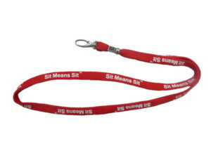 Sit Means Sit Lanyard