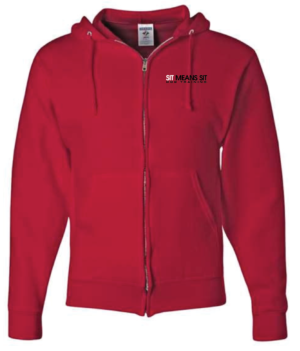 Unisex Full-Zip Hooded Sweatshirt