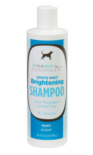 Groomer Essentials White Mint Brightening Shampoo 16oz